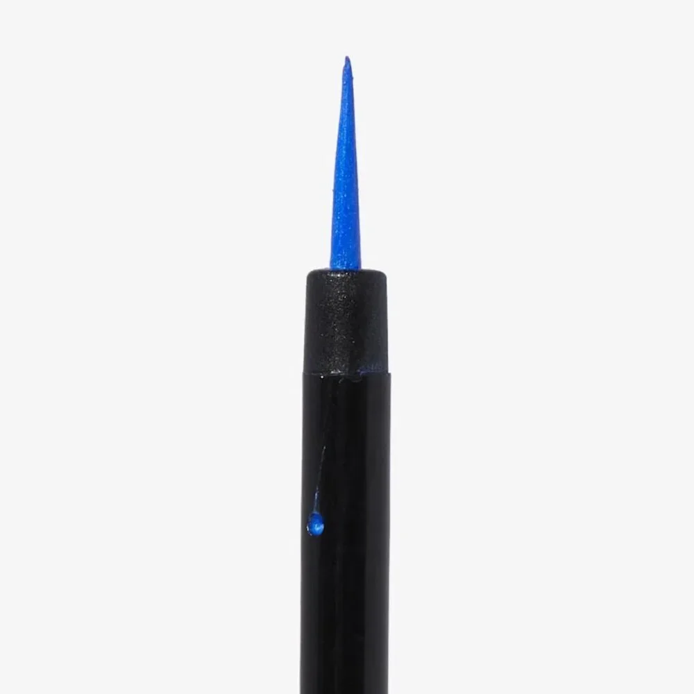 Pley Beauty Blue Hue Liquid Asset Foolproof Liquid Eyeliner Precise Felt Tip New
